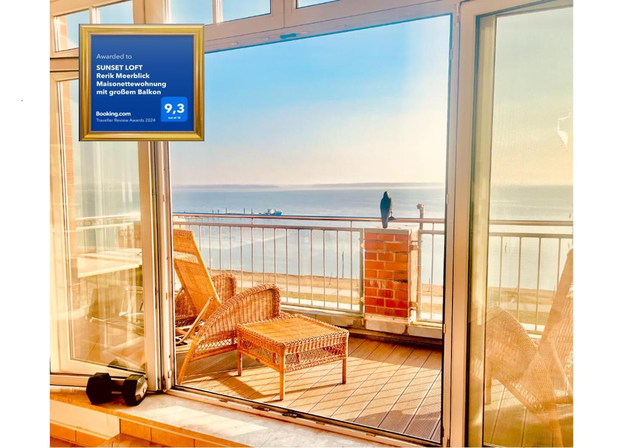 Sunset Loft Rerik Meerblick Maisonettewohnung Mit Grossem Balkon Exterior foto